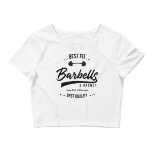 Barbells   Brunch  - Crop Top