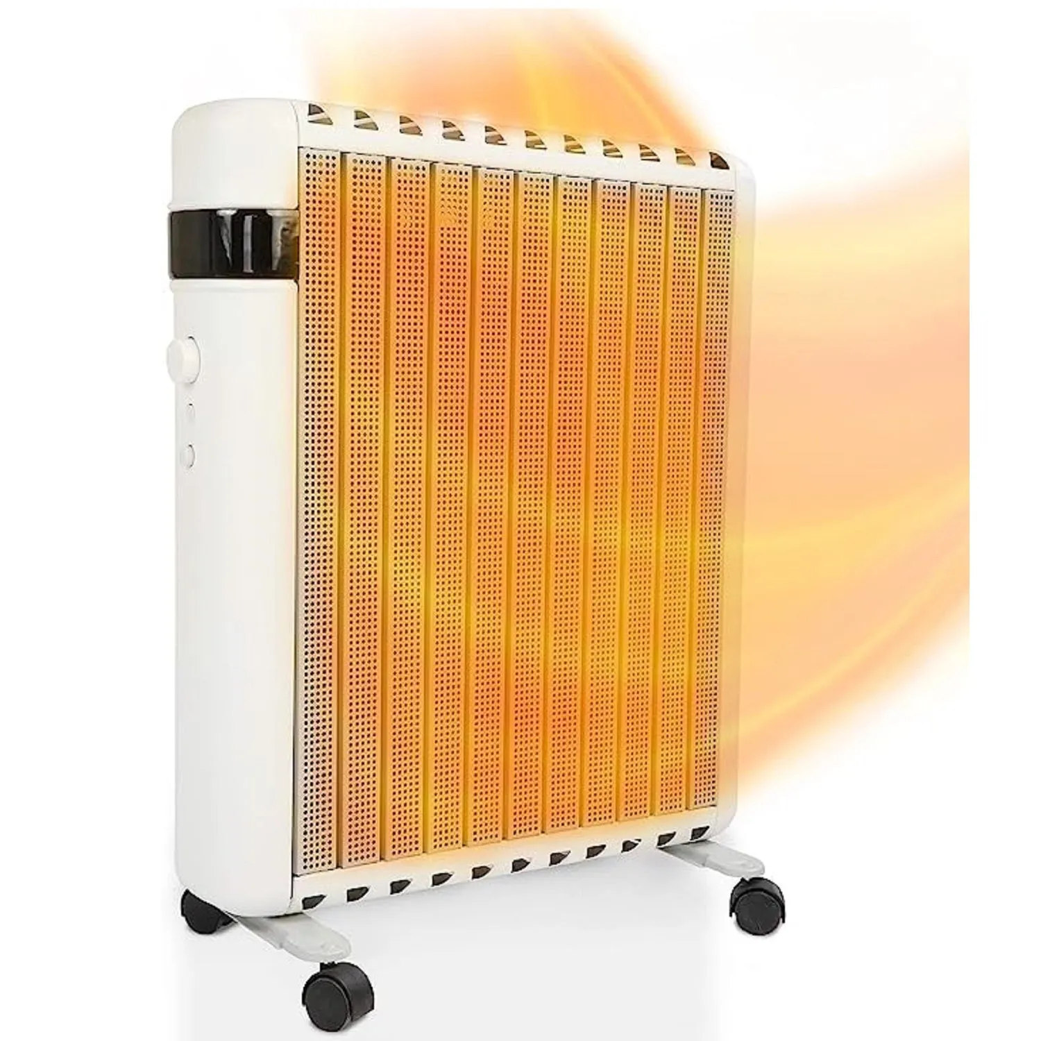 E-Macht Portable Space Heater, 1500w Adjustable Thermostat with Overheat Protection and Tip-over Protection