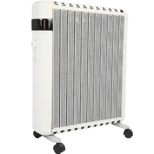 E-Macht Portable Space Heater, 1500w Adjustable Thermostat with Overheat Protection and Tip-over Protection