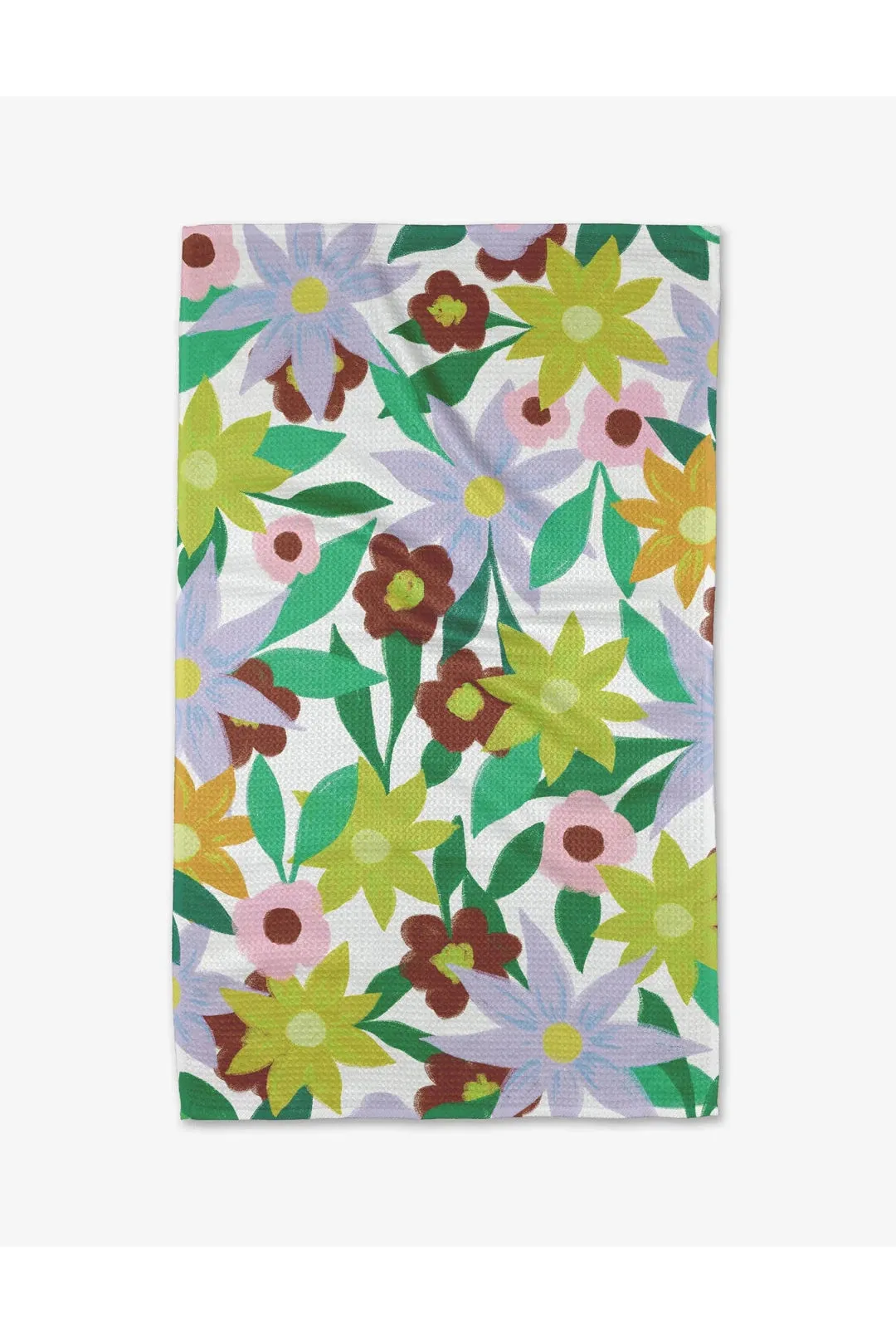 Floral Geometry House Towel