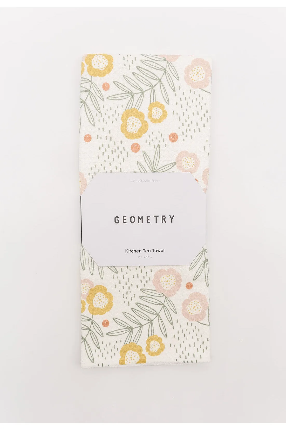 Floral Geometry House Towel