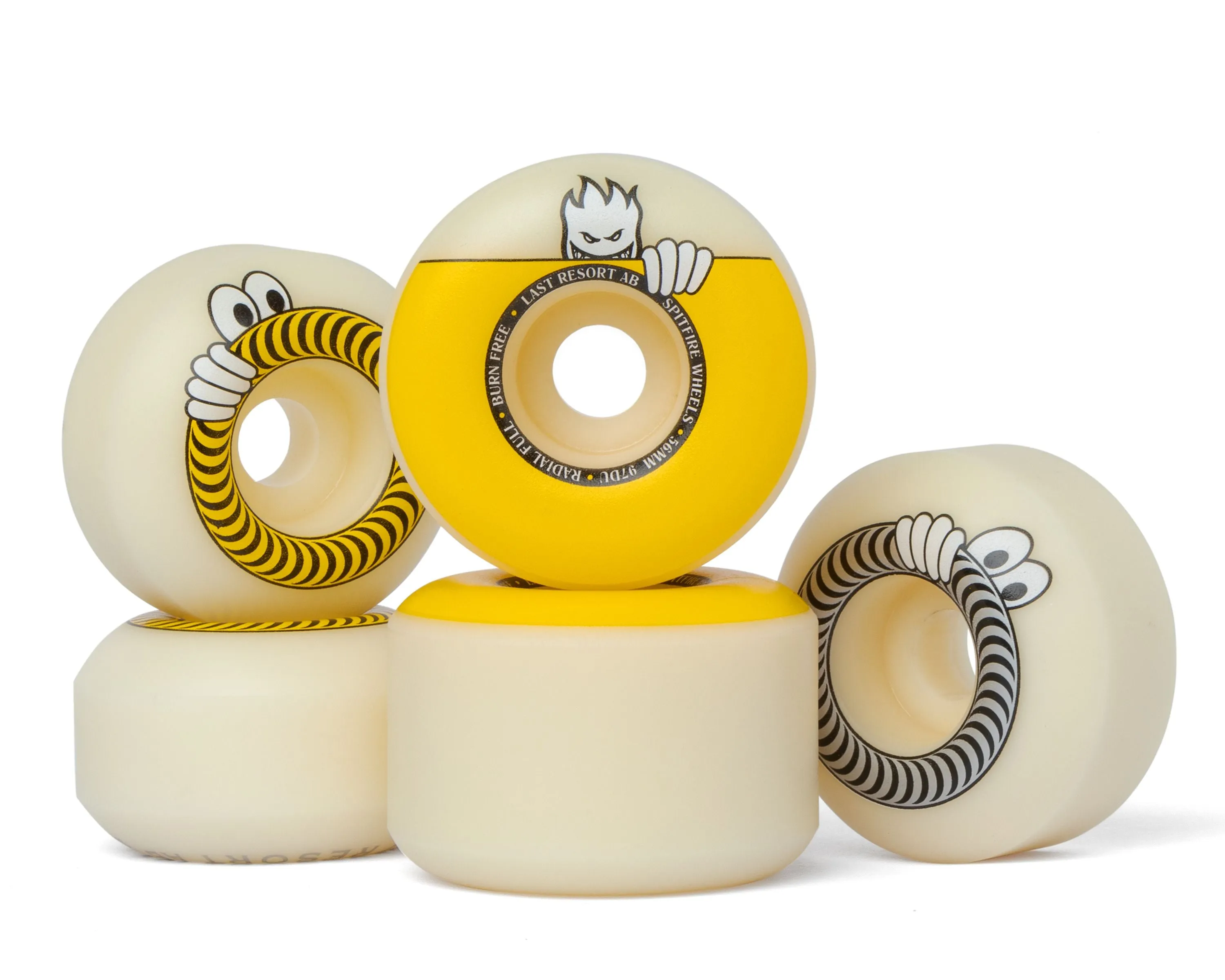 Last Resort AB x Spitfire Formula Four Classics 52mm - (Yellow)